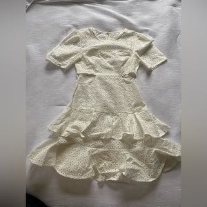 LIONESS eyelet dress